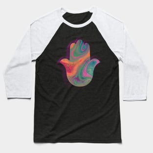 hamsa marble Baseball T-Shirt